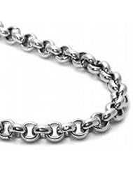 Brilliant Italian Sterling-silver ROLO 6MM (1/4) inch Nickel Free Chains