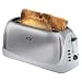 Kitchen & Housewares : Oster 6330 Inspire Brushed Stainless and Gray Toaster 4-slice