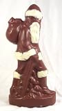 Ultimate's Hand Painted 1.5# Chocolate Santa