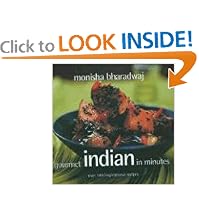 Click here to buy Gourmet Indian In Minutes: Over 140 Inspirational Recipes by Monisha Bharadwaj.