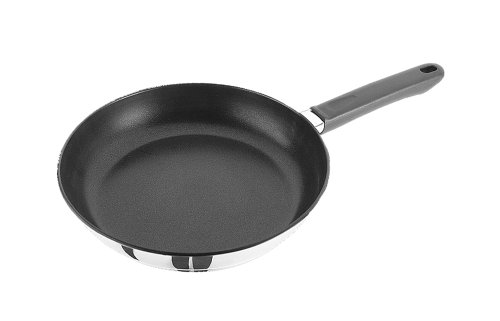 Innova Kitchen Basics 18/10 Stainless Steel 10-Inch open Fry Pan with Non-Stick Interior