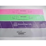 DYNA-BAND 6 Feet Pink Light Resistance Band (exact same band cathe Fredrich uses in her dvd workouts) Physical Therapy Bands