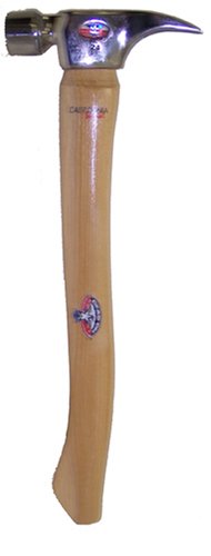 Dead On CS25 Eagle Series 24 oz Milled Face California Framing Hammer 19-Inch Curved Handle