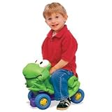 Soft Rides Soft Sculpted Foot-to-Floor Frog Ride-On