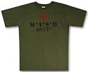 MASH 4077th M*A*S*H T-shirt Vintage Green