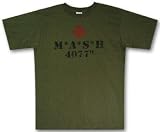 MASH 4077th M*A*S*H T-shirt Vintage Green