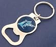 Florida Marlins Bottle Opener Keychain