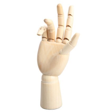 Art mannequin, yookat wood art mannequin hand model - p…