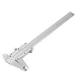 uxcell　ノギス　ウッドケース　メタリック　150mm-0.02mm　計測ツール