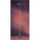 IMAGE OF P-1129 Halogen Floor Lamp with Dimmer Finish: Brushed Nickel