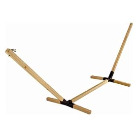 Hatteras L-STWOOD Tri-Beam - Wooden Hammock Stand by Hammocks