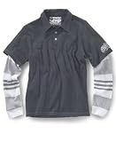 Quiksilver Boys Pontific Layered Jersey Polo