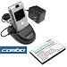 Motorola V3, V3c, V3m, V3i, V3e Razr LCD Cradle Twin Battery Desktop Charger + Ac Adapter + Lithium Ion Battery New!