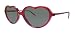 Fun and Funky "Lolita" Heart Shaped Party Sunglasses