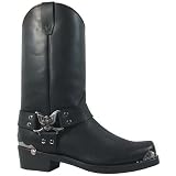 Smoky Mountain Mens Miami Harness Leather Boot by Smoky Mountain Boots