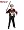 Friday the 13th Jason Hockey Jersey with Mask Child Halloween (Large)