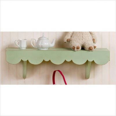 New Arrivals Cottage Shelf, Green