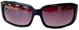 QLook Crown Celebrity Bugged Eyed Lens Sunglasses - Black
