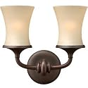 Hinkley Victorian Bronze Thistledown 2 Bulbs Bathroom & Vanity