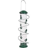 Bird Quest 18 Inch Green Super Spiral Sunflower Feeder