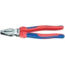 Knipex 0202200 8-Inch High Leverage Combination Pliers - Comfort Grip