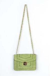 Snake Kisses Purse in Green