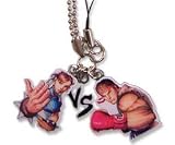 Super Street Fighter IV Chun-Li Logo Cell Phone Charm Keychain GE-8241