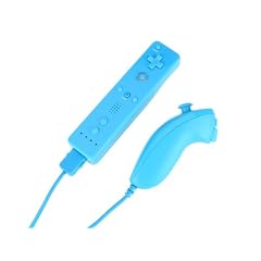 Ersatz Blau Wii Remote Controller & Nunchuck
