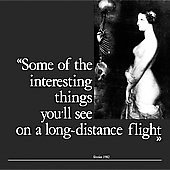 CD-Charts  Music : Some of the Interesting Things You'll See on a Long Distance Flight