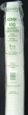 9oz. Plastic Cups 2500ct