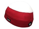 SweatVac Ventilator Cap - Red with White Mesh top