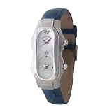Philip Stein Teslar Ladies Blue Alligator Strap Mother of Pearl Dial Dual Time Watch 4-F-MOP-ATL by Philip Stein