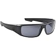 Spy Logan Sunglasses - Spy Optic Steady Series Polarized Fashion Eyewear - Matte Black/Grey