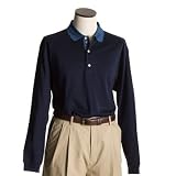 Long Sleeve Solid Pique Polo