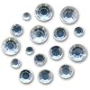 Acryl-Strasssteine flach kristallklar 250 St�ck ME61829