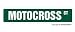 MOTOCROSS Street Sign- dirtbike motorcycle garage signs