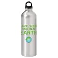 Gaiam Mother Earth Aluminum Water Bottle - Silver (750 mL)