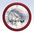 Mark Feldstein & Associate XKF8 8 Inch Christmas Carol clock