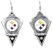 Pittsburgh Steelers Dangle Earrings - NFL Football Fan Shop Sports Team Merchandise