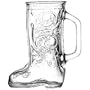 Anchor Hocking Glass Boot Beer Mug, 12.5 Ounce (162UAH) Category: Beer Mugs and Glasses