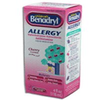Benadryl ChildrenS Allergy Relief Liquid Medication, Cherry Flavor - 4 Oz