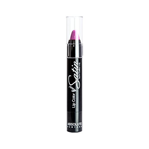 Absolute New York Maxi Satin Lip Crayon Peach Beach Fuchsia (NF040)