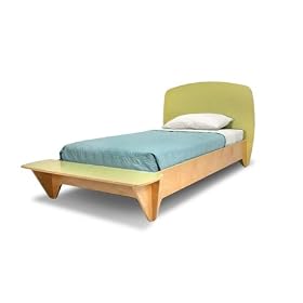 Eco-friendly Kid's Twin Bed - Surfin Kids Leaf Finish by Ecotots