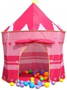 Childrens Princess Game Tent Pink