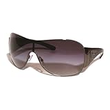 Prada 57l Gunmetal / Grey Gradient Metallgestell Sonnenbrillen, 132mm