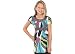 Amy Byer Contrast Border Top
