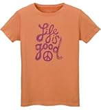 IMAGE OF Womens Creamy Lig Peace Large-Juicy Orange