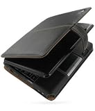 Computer : EIXO luxury leather case Bookstyle, Book-Style for Asus Eee PC 901 leather bag, leather sleeves 100% fits, properly matching, PDA, Pocket PC