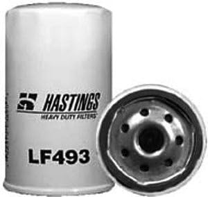 Hastings LF493 Full-Flow Lube Oil Spin-On Filter