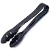 Cambro Scallop 9-Inch Grip Tongs, Black